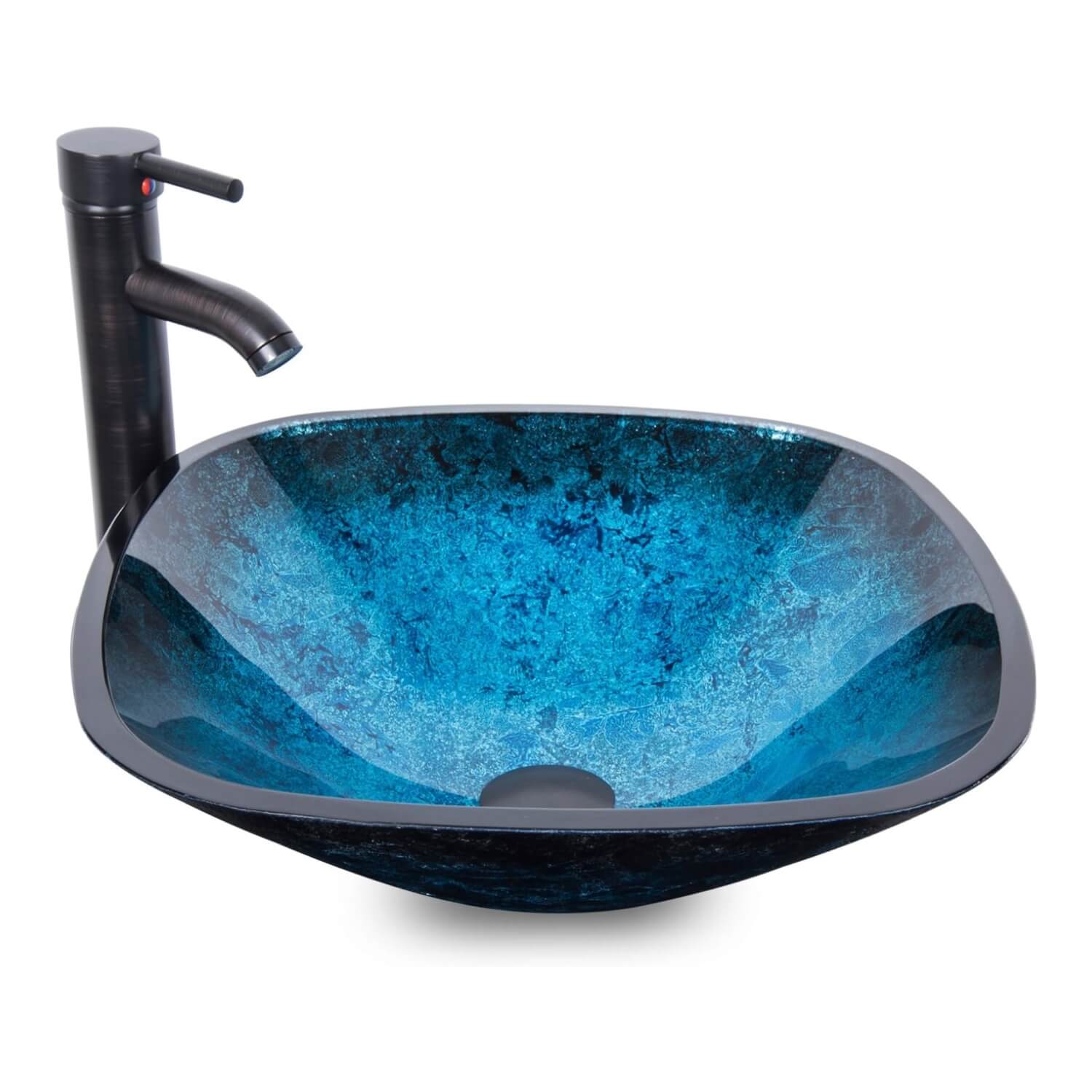  Elecwish Blue Square Sink