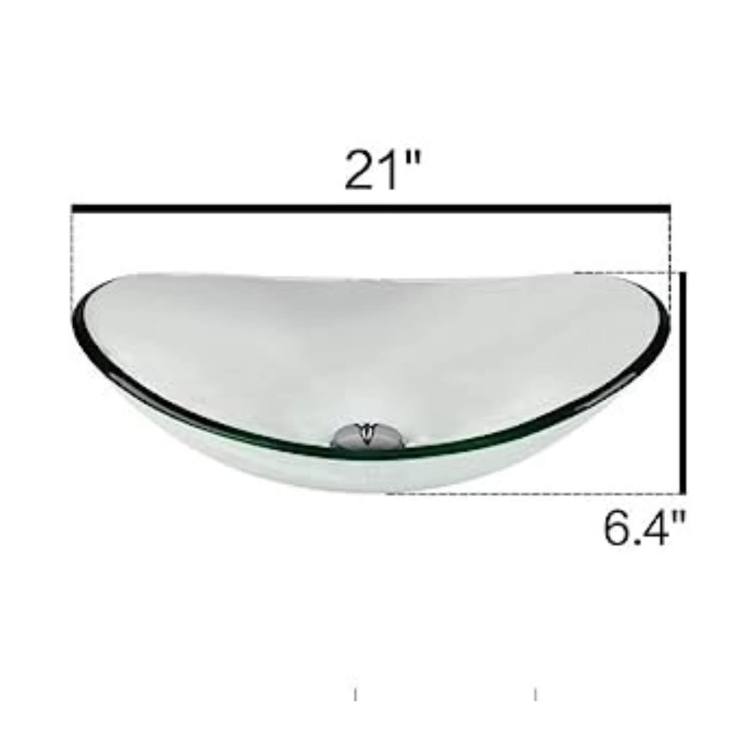 Elecwish boat clear sink BG007 size