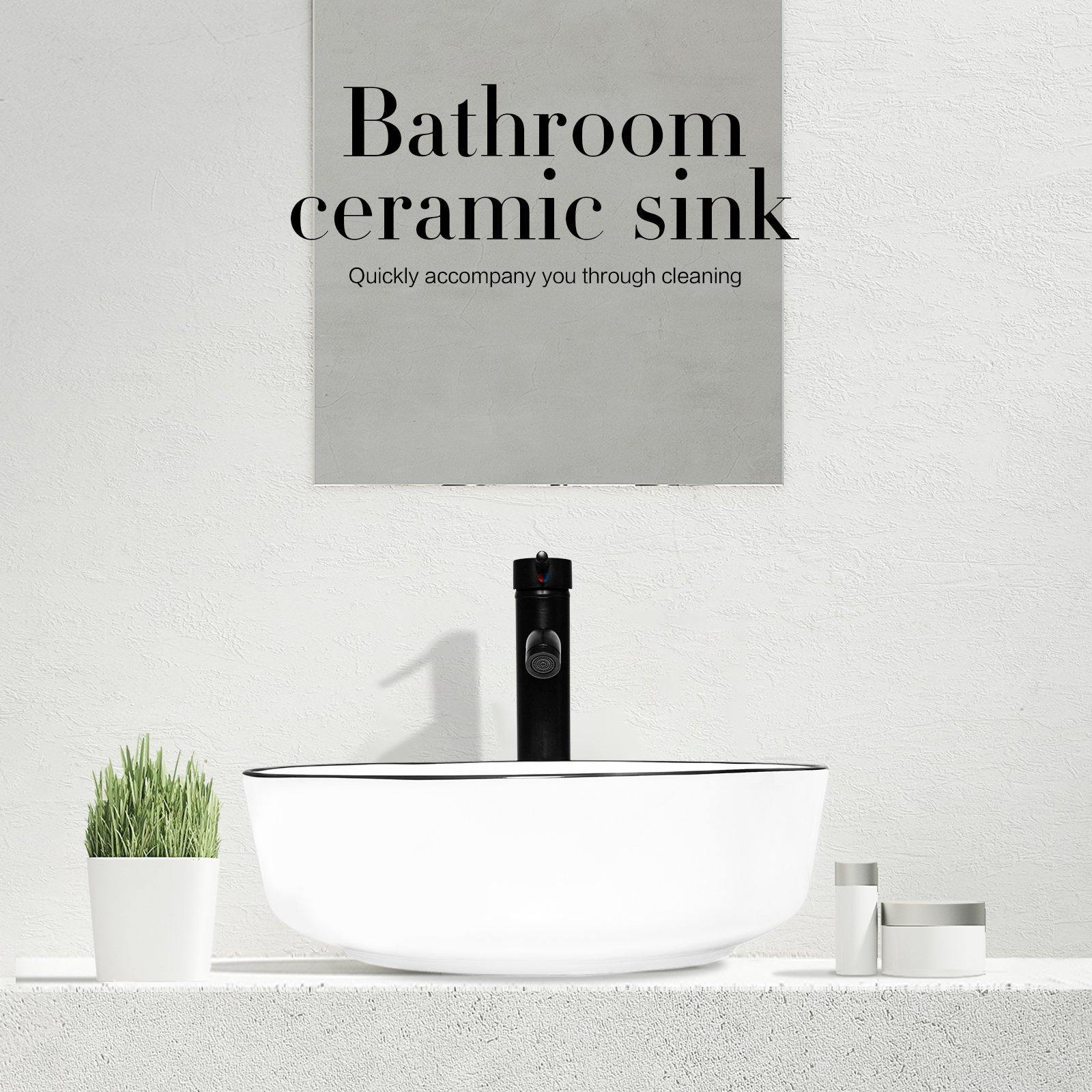 Ceramic Sink Vessel Sink - Elecwish